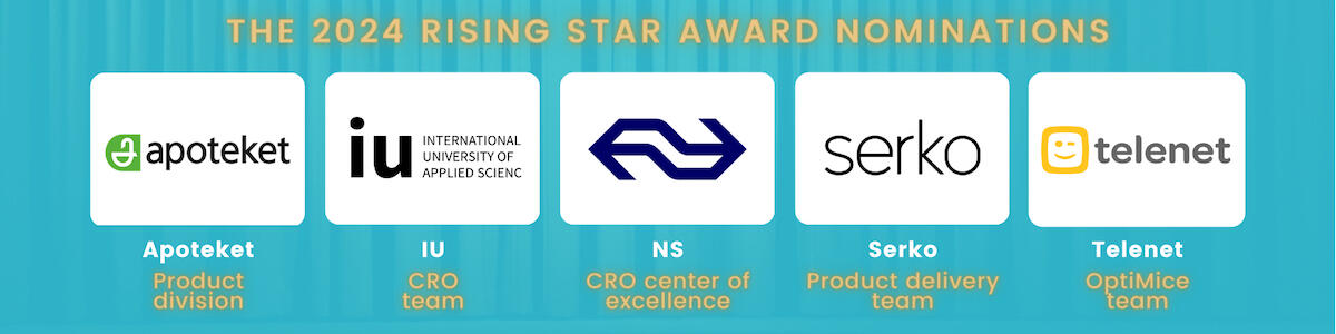 2024 Rising Star Award nominees