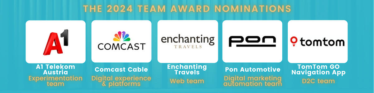 2024 Team Award nominees